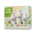 Natural Fruit Flavored Verda 6-Pack Variety Pack CT2I - Vitamin-Infused Natural Refreshing Flavor Core - Default Title