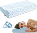 Hotel Collection for Neck Pain Relief, Contour Memory Foam s for Sleeping, Odorless Ergonomic Adjustable Orthopedic Cooling Bed Neck S... - Hotel Quality Plush Sleeping Pillows - Default Title