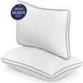 Hotel Collection Bed Pillows Queen Size Set of 2 - Luxury Down Alternative Pillow - 5 Star Hotel Pillows for Back, Side and Stomach Sl... - Orthopedic Shredded Foam Bed Pillow Set - Default Title
