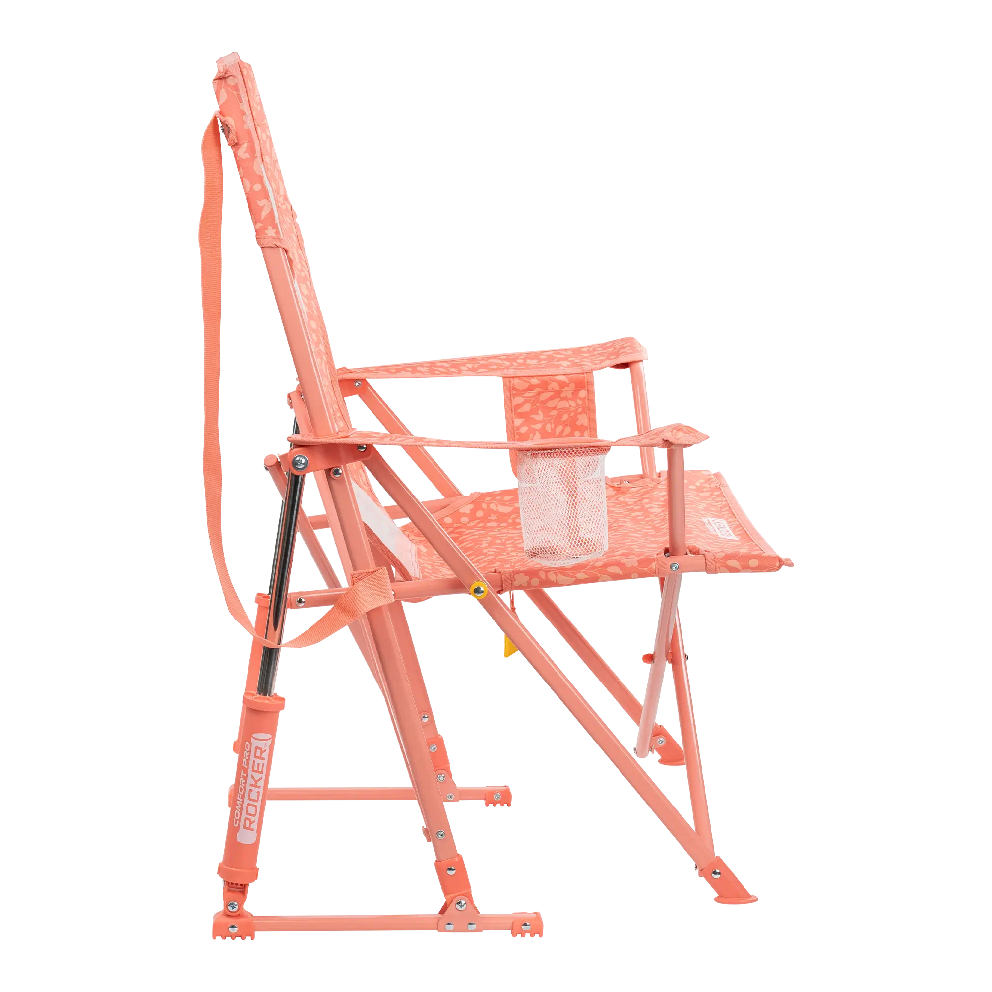 Heavy-Duty Freestyle Comfort Pro Rocker - Choice 375 - Patented Spring-Action Rocking Chair for Camping Detail