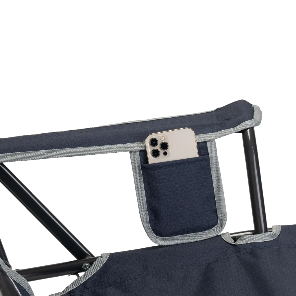 Heavy-Duty Freestyle Comfort Pro Rocker - Choice 375 - Patented Spring-Action Rocking Chair for Camping Detail