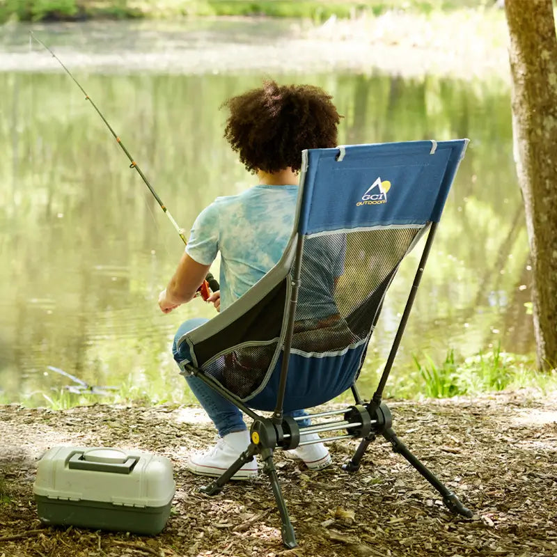 Smooth Motion ComPack Rocker - Choice 980 - RoadTrip Rocker Smooth Motion Camp Chair Detail