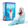 Cozy Fleece Hammerhead Blanket 70" Throw Blanket with Sleeves - Lightweight Plush Warm Blanket for All Seasons - Default Title