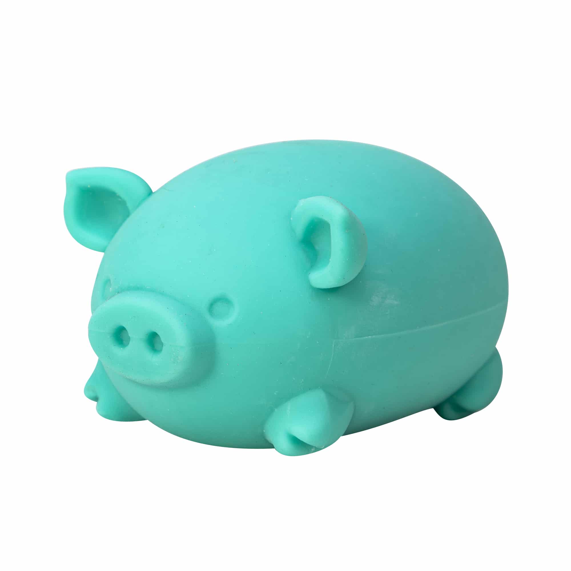 Animal-Shaped NeeDoh Dig’ It Pig | Select Velvet Canopy - Collectible Shaggy Monster Squishable Toy Detail