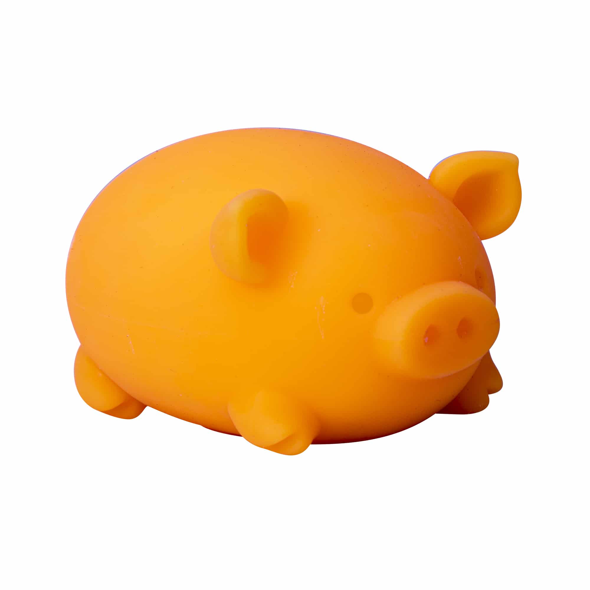 Animal-Shaped NeeDoh Dig’ It Pig | Select Velvet Canopy - Collectible Shaggy Monster Squishable Toy Detail