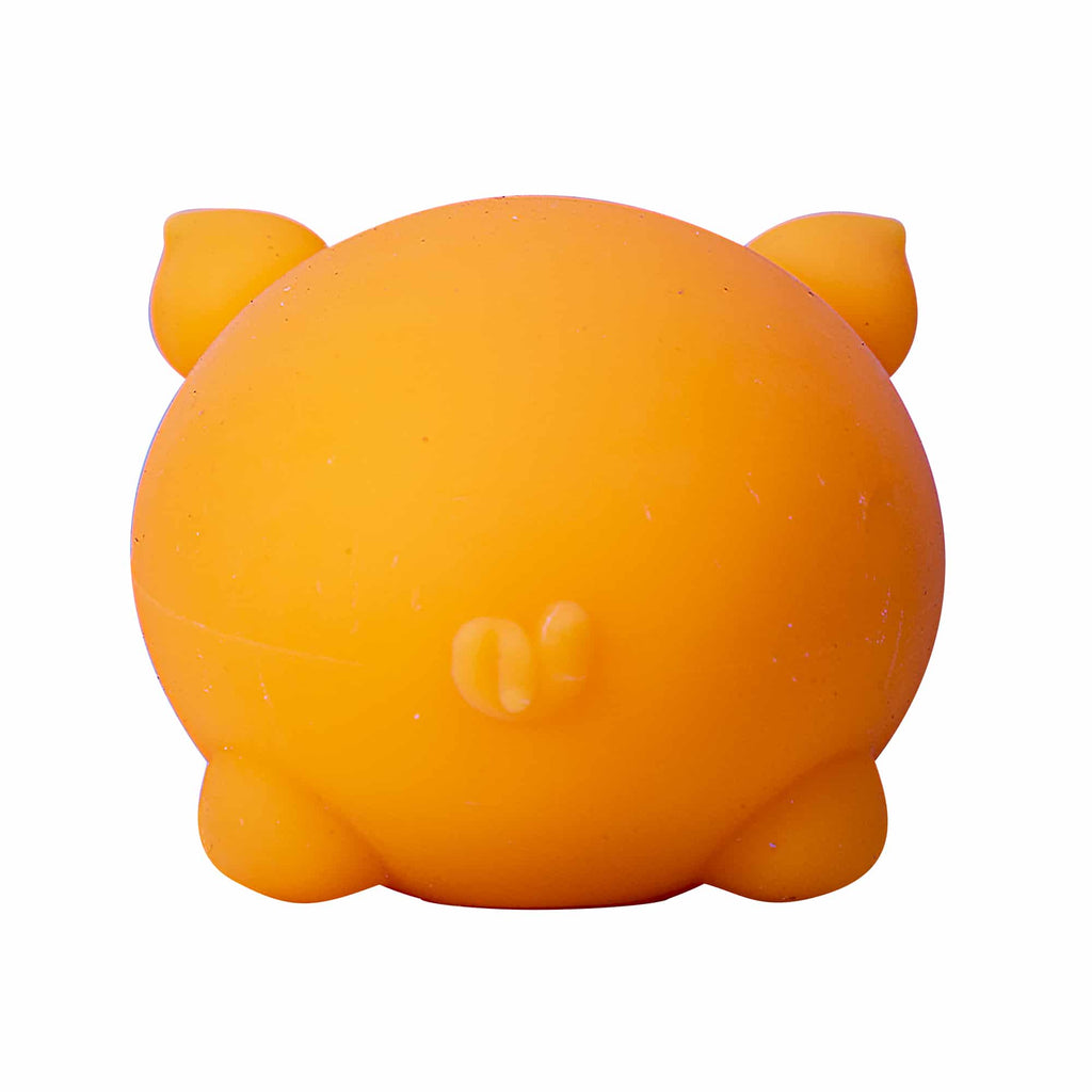 Animal-Shaped NeeDoh Dig’ It Pig | Select Velvet Canopy - Collectible Shaggy Monster Squishable Toy Detail