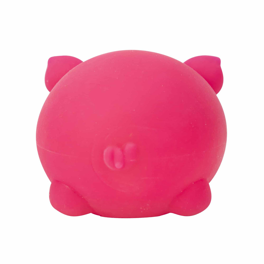 Animal-Shaped NeeDoh Dig’ It Pig | Select Velvet Canopy - Collectible Shaggy Monster Squishable Toy Detail