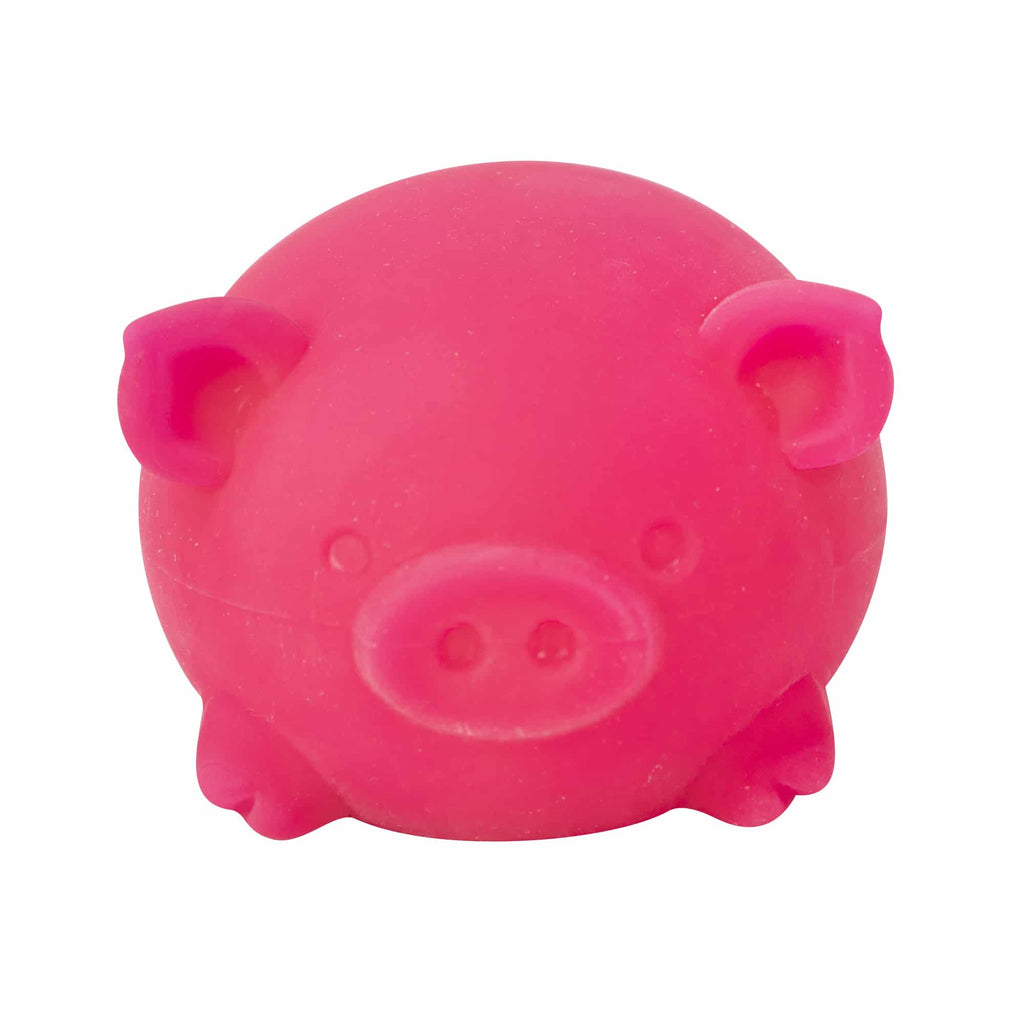 Animal-Shaped NeeDoh Dig’ It Pig | Select Velvet Canopy - Collectible Shaggy Monster Squishable Toy Detail