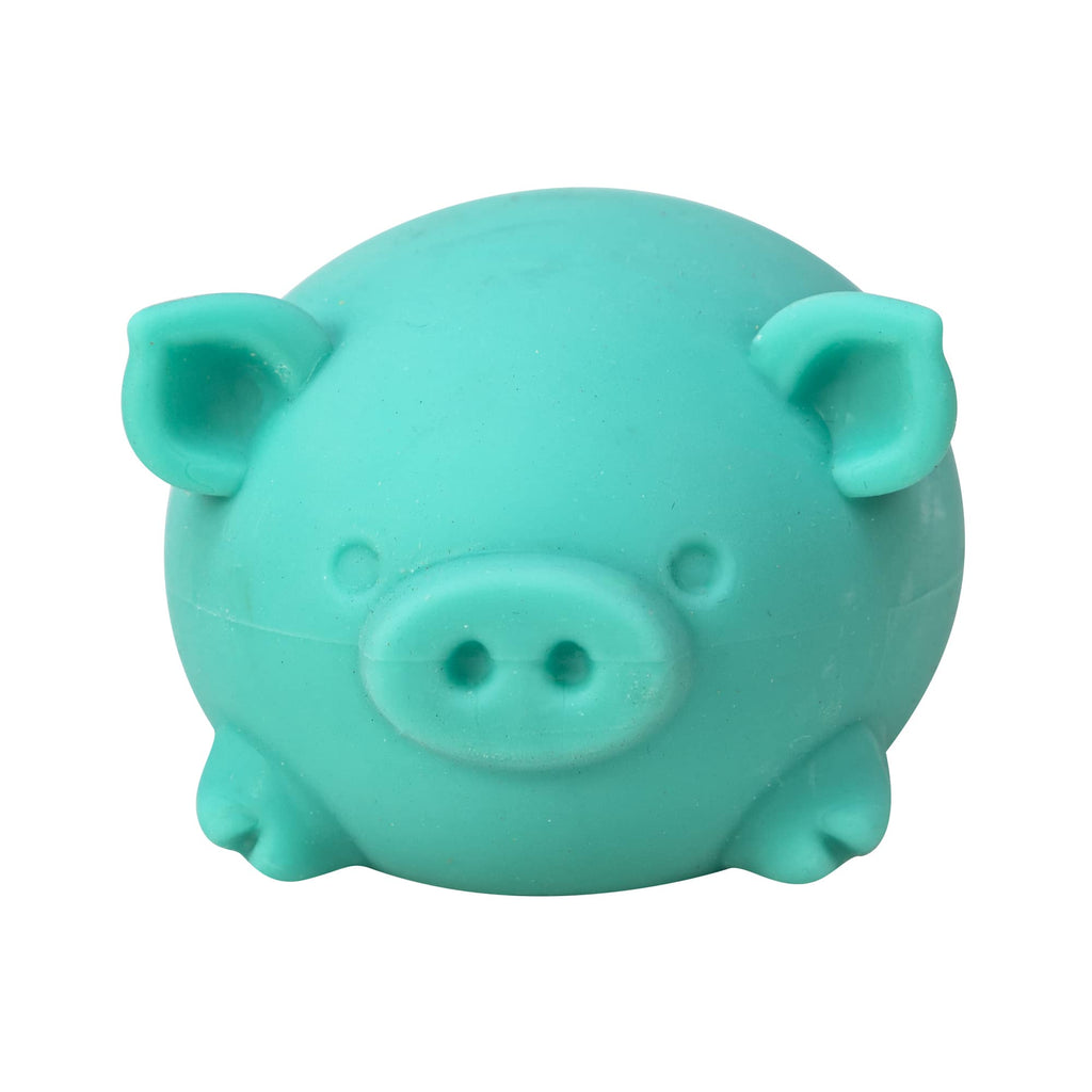 Animal-Shaped NeeDoh Dig’ It Pig | Select Velvet Canopy - Collectible Shaggy Monster Squishable Toy Detail
