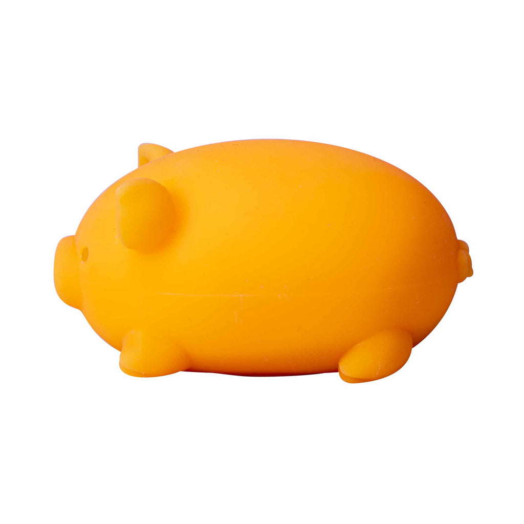 Animal-Shaped NeeDoh Dig’ It Pig | Select Velvet Canopy - Collectible Shaggy Monster Squishable Toy Detail