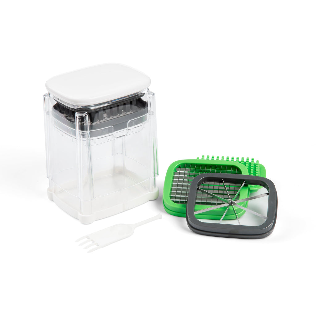 Multi-Functional 3-in-1 Deluxe French Fry Cutter - Multi-Functional Manual Food Chopper & Slicer - Default Title