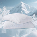 Hotel Collection 2-Pack Adjustable Cooling Bed Pillows, Shredded Memory Foam Pillows Set of 2, Standard Queen, Dual Sides - Hotel Quality Plush Sleeping Pillows - Default Title