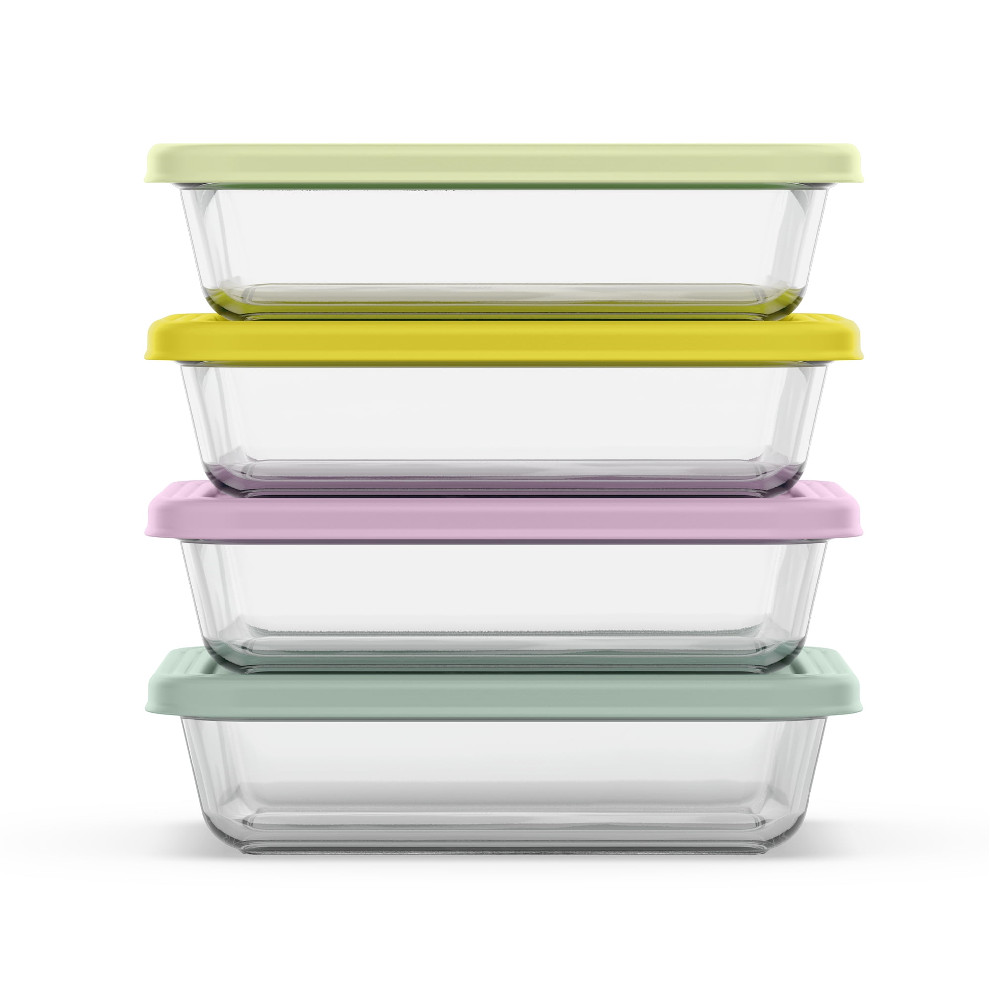 Whimsical Doughnut Everyday 4.5 Cup Glass Meal Prep Set - Fun Food Fidget Cookie Squishable Toy - Default Title