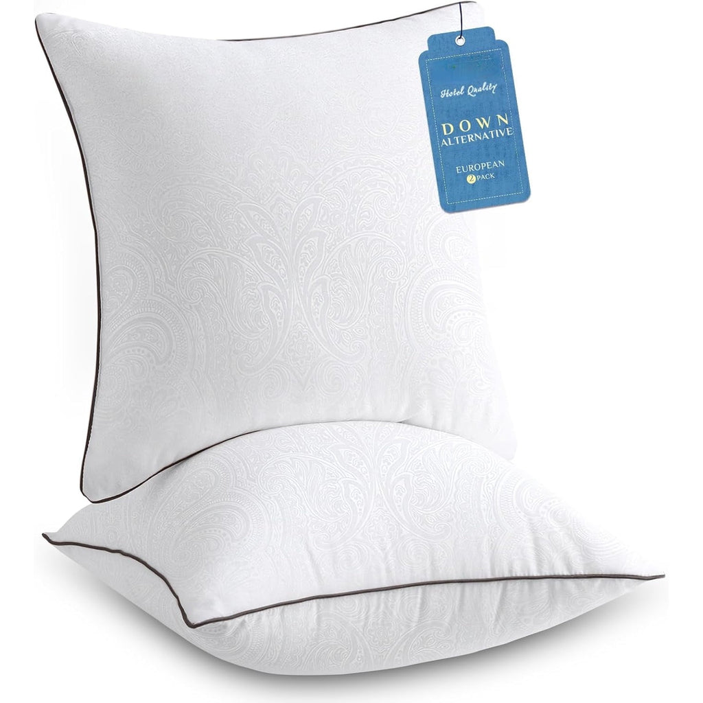 Orthopedic Support for Sleeping, Soft and Supportive Throw for Couch, Bed and Sofa, Down Alternative Pillow, 26x26 Inches - Ergonomic Memory Foam Pillow for Neck Pain Support - Default Title