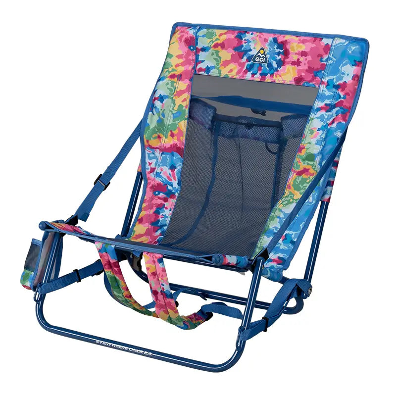 Backpack Travel Everywhere Chair 2 - Choice 656 - Low-Profile Reclining Beach Chair with Backpack Straps Detail