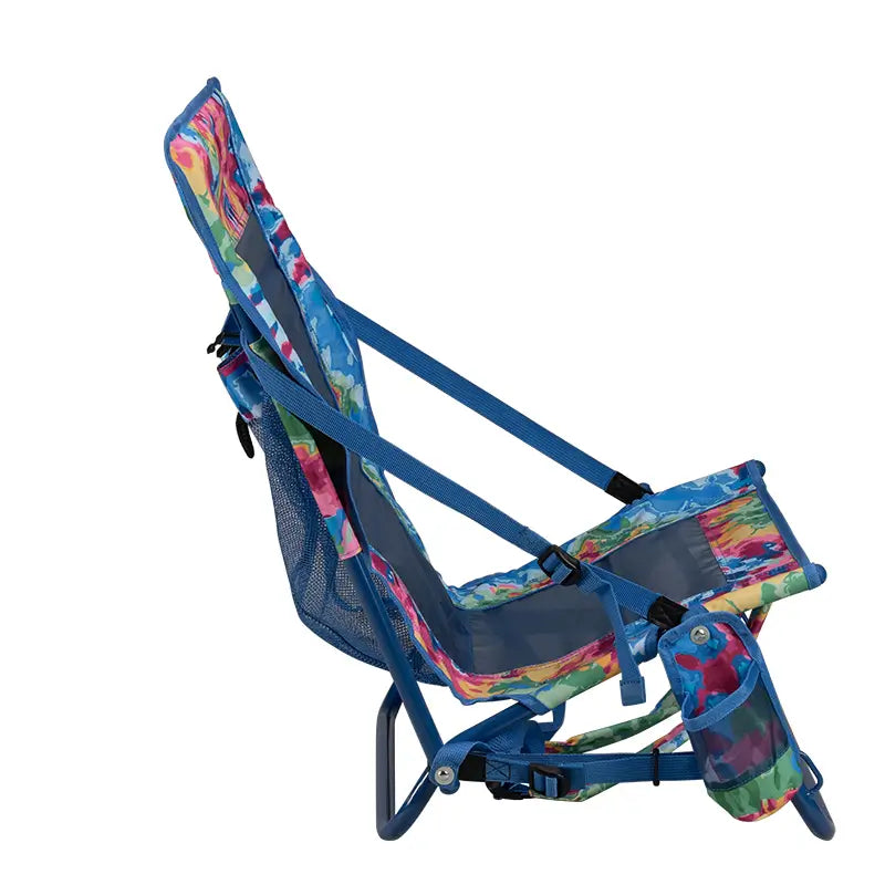 Backpack Travel Everywhere Chair 2 - Choice 656 - Low-Profile Reclining Beach Chair with Backpack Straps Detail