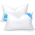 Decorative Plump Pillows and Bed Pillows Queen Size for Sleeping,With 2 Set of Soft Cotton Cover- Pack of 2 - Hotel Quality Plush Sleeping Pillows - Default Title