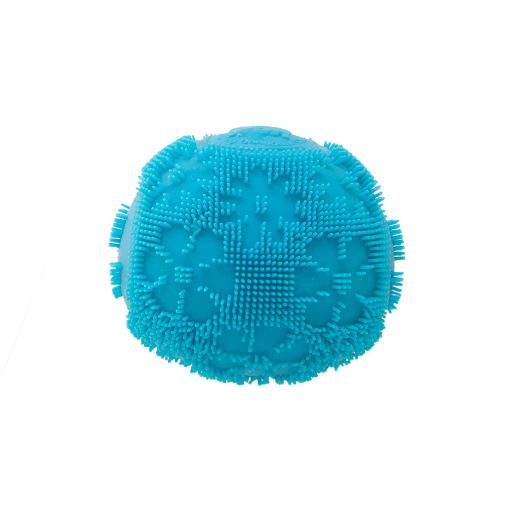 Shaggy Tactile NeeDoh Fuzz Ball Flower Power | Signature Elm Point - Spiky Textured Groovy Glob for Sensory Therapy Detail