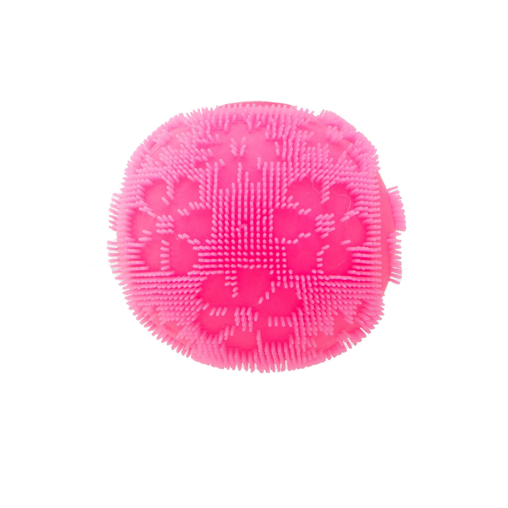 Shaggy Tactile NeeDoh Fuzz Ball Flower Power | Signature Elm Point - Spiky Textured Groovy Glob for Sensory Therapy Detail