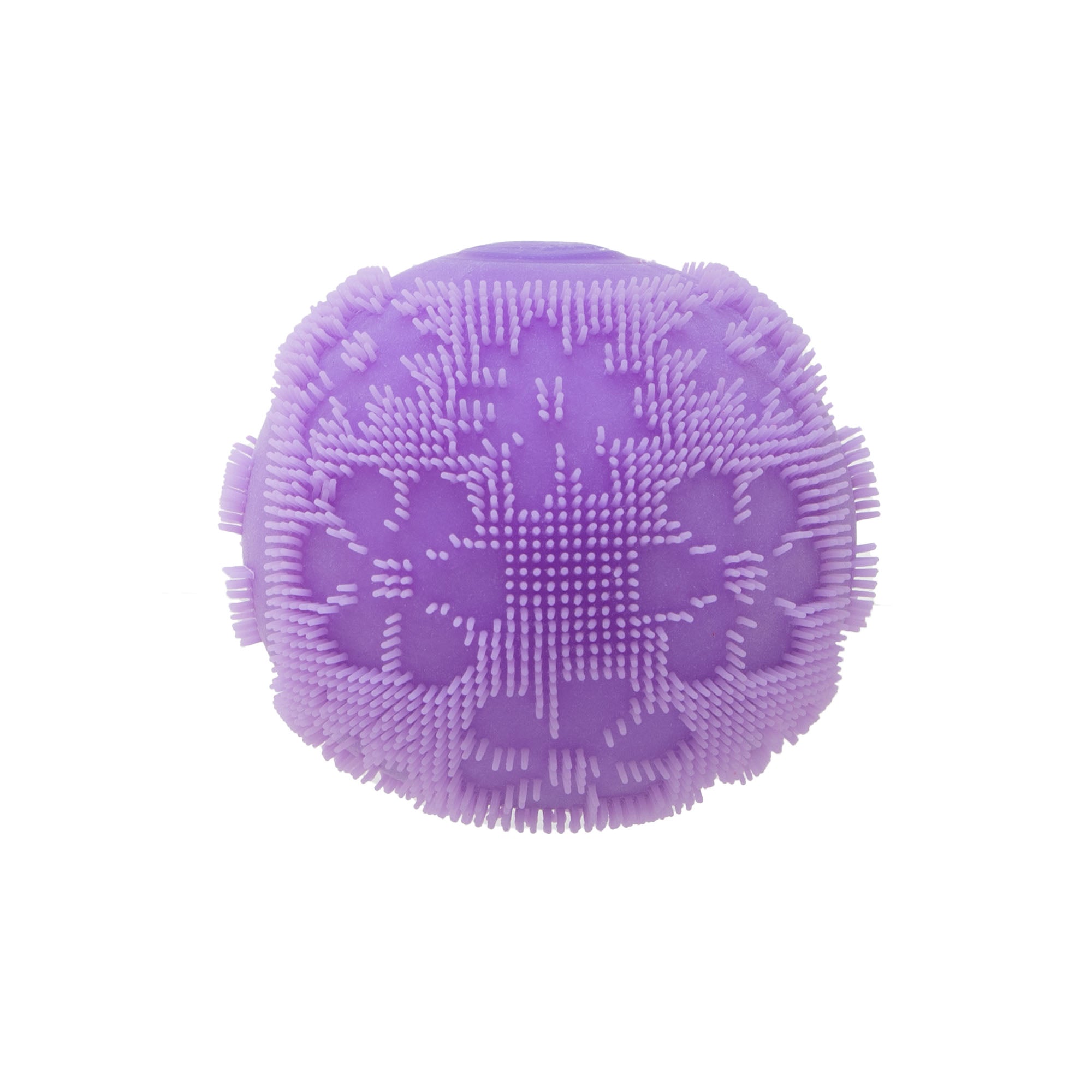 Shaggy Tactile NeeDoh Fuzz Ball Flower Power | Signature Elm Point - Spiky Textured Groovy Glob for Sensory Therapy Detail