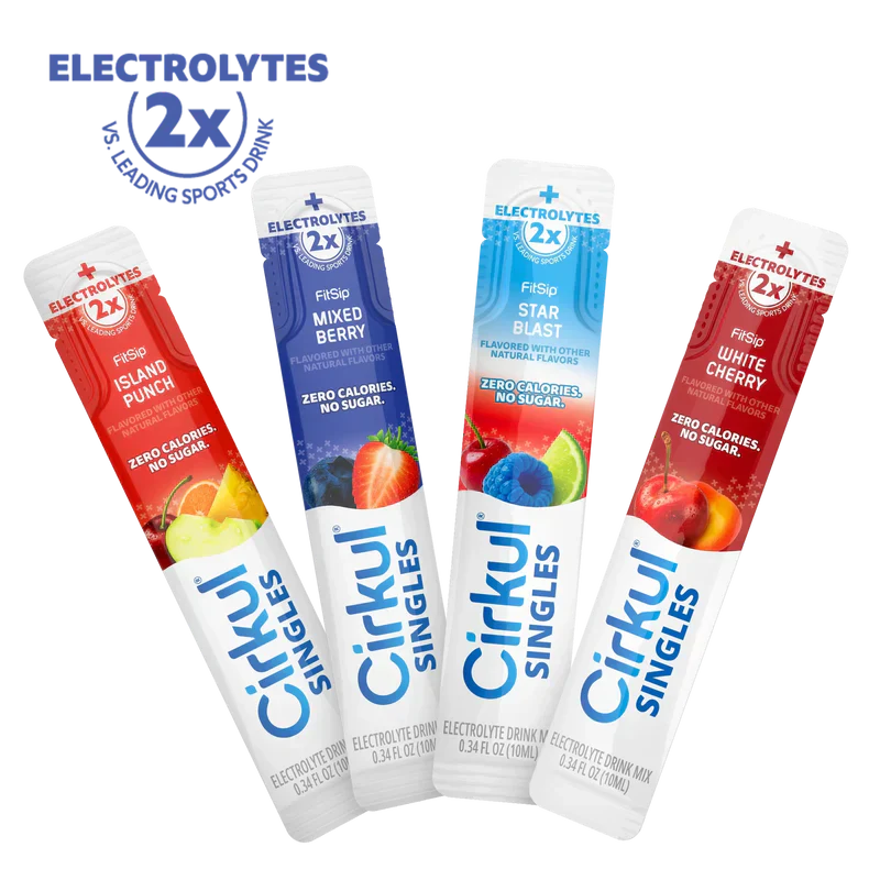 Zero-Calorie 16-Pack  Singles FitSip Bundle J8XB - Vitamin-Infused Natural Refreshing Flavor Core - Default Title