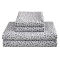 Wrinkle-Resistant Floral King Sheets, Soft Breathable Microfiber Printed Bed Sheet Set, Deep Pocket Non-Slip Fitted Sheet Included - Cooling Hotel Quality Bedding Sheets and Pillowcases - Default Title