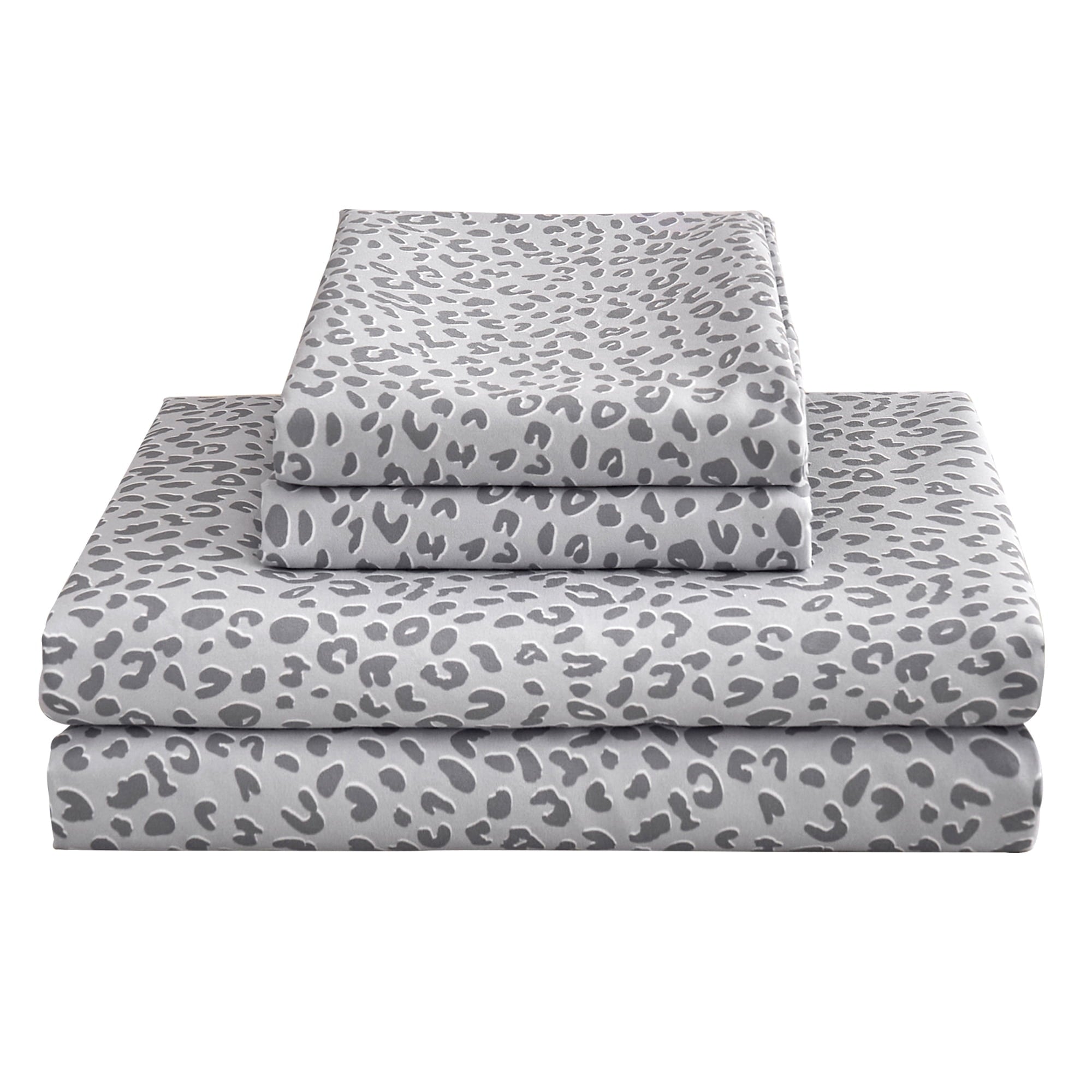 Wrinkle-Resistant Floral King Sheets, Soft Breathable Microfiber Printed Bed Sheet Set, Deep Pocket Non-Slip Fitted Sheet Included - Cooling Hotel Quality Bedding Sheets and Pillowcases - Default Title