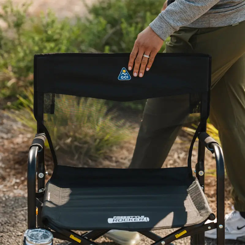 Smooth Motion Freestyle Rocker Elite - Choice 460 - RoadTrip Rocker Smooth Motion Camp Chair Detail