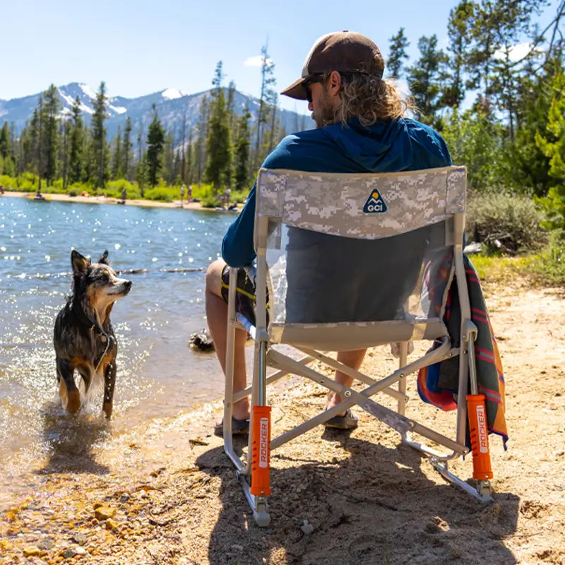 Smooth Motion Freestyle Rocker Elite - Choice 460 - RoadTrip Rocker Smooth Motion Camp Chair Detail
