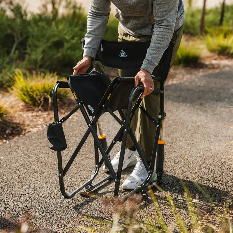 Smooth Motion Freestyle Rocker Elite - Choice 460 - RoadTrip Rocker Smooth Motion Camp Chair Detail
