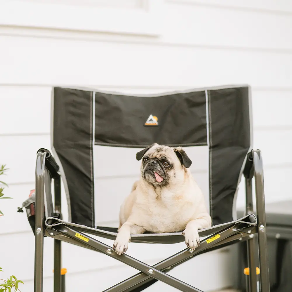 Patented Spring-Action Freestyle Rocker XL - Choice 552 - Patented Spring-Action Rocking Chair for Camping Detail