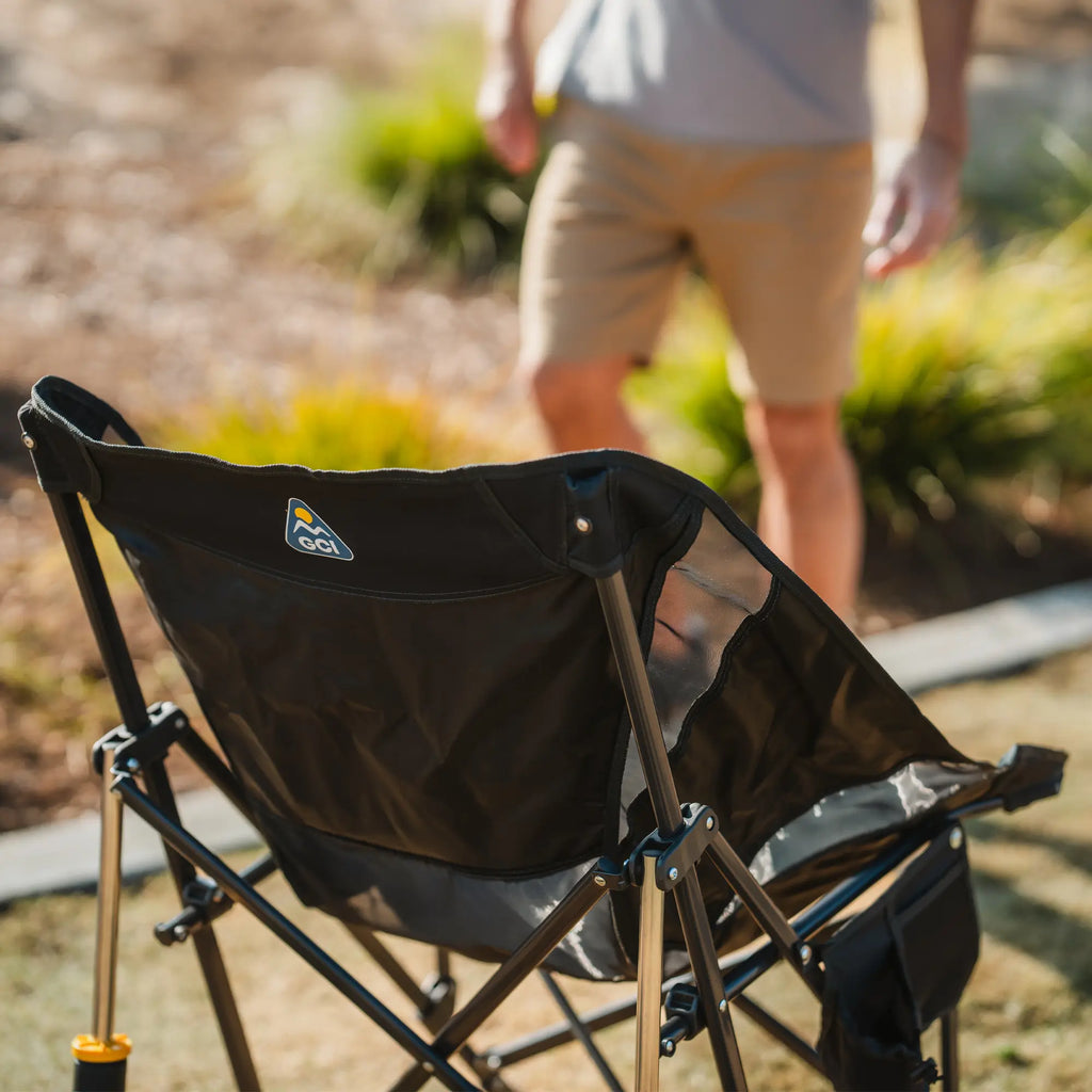 Premium All-Weather Pod Rocker Elite - Choice 832 - Freestyle Rocker Portable Outdoor Folding Chair Detail
