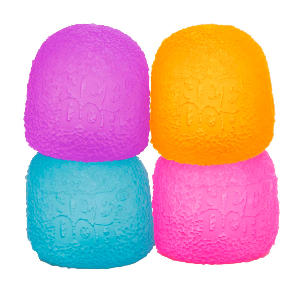 Whimsical Doughnut NeeDoh Gumdrop | Edition Juniper Flare - Squishy Dohnut Sweet Treat Shaped Stress Toy Detail