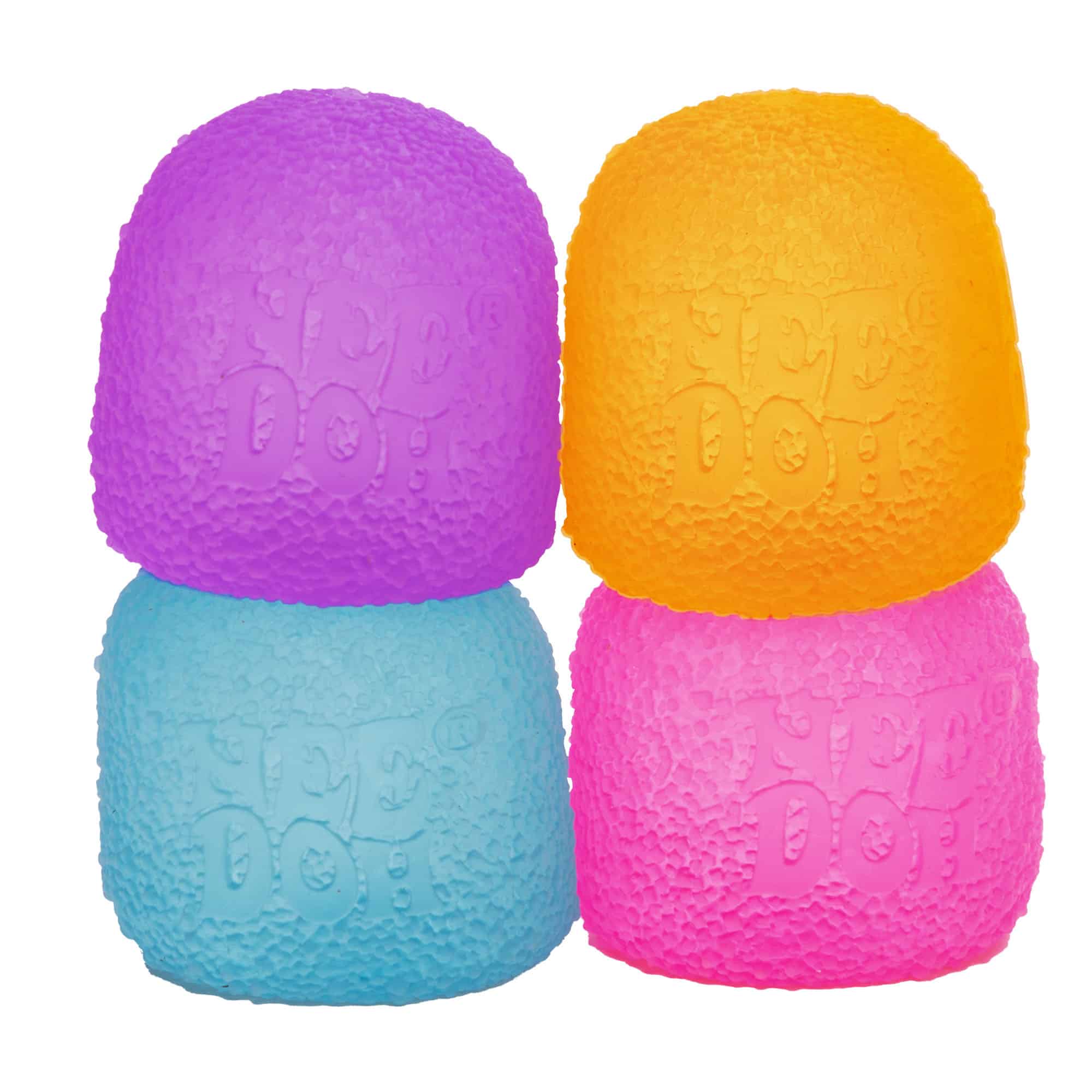 Whimsical Doughnut NeeDoh Gumdrop | Edition Juniper Flare - Squishy Dohnut Sweet Treat Shaped Stress Toy Detail