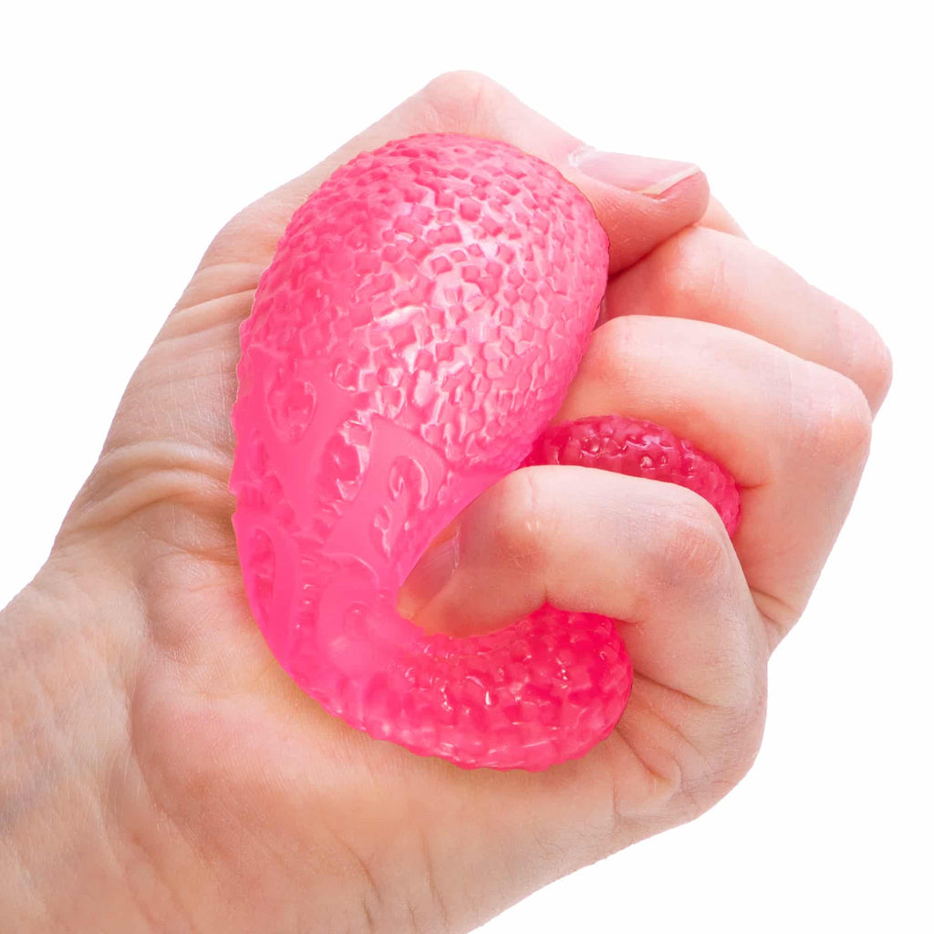 Whimsical Doughnut NeeDoh Gumdrop | Edition Juniper Flare - Squishy Dohnut Sweet Treat Shaped Stress Toy Detail