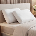 Ergonomic Memory Foam Memory Foam Pillow for Sleeping, Gel Cooling Bed Pillow with Breathable Mesh and Washable Cover for Back and Side Sle... - Ergonomic Memory Foam Pillow for Neck Pain Support - Default Title