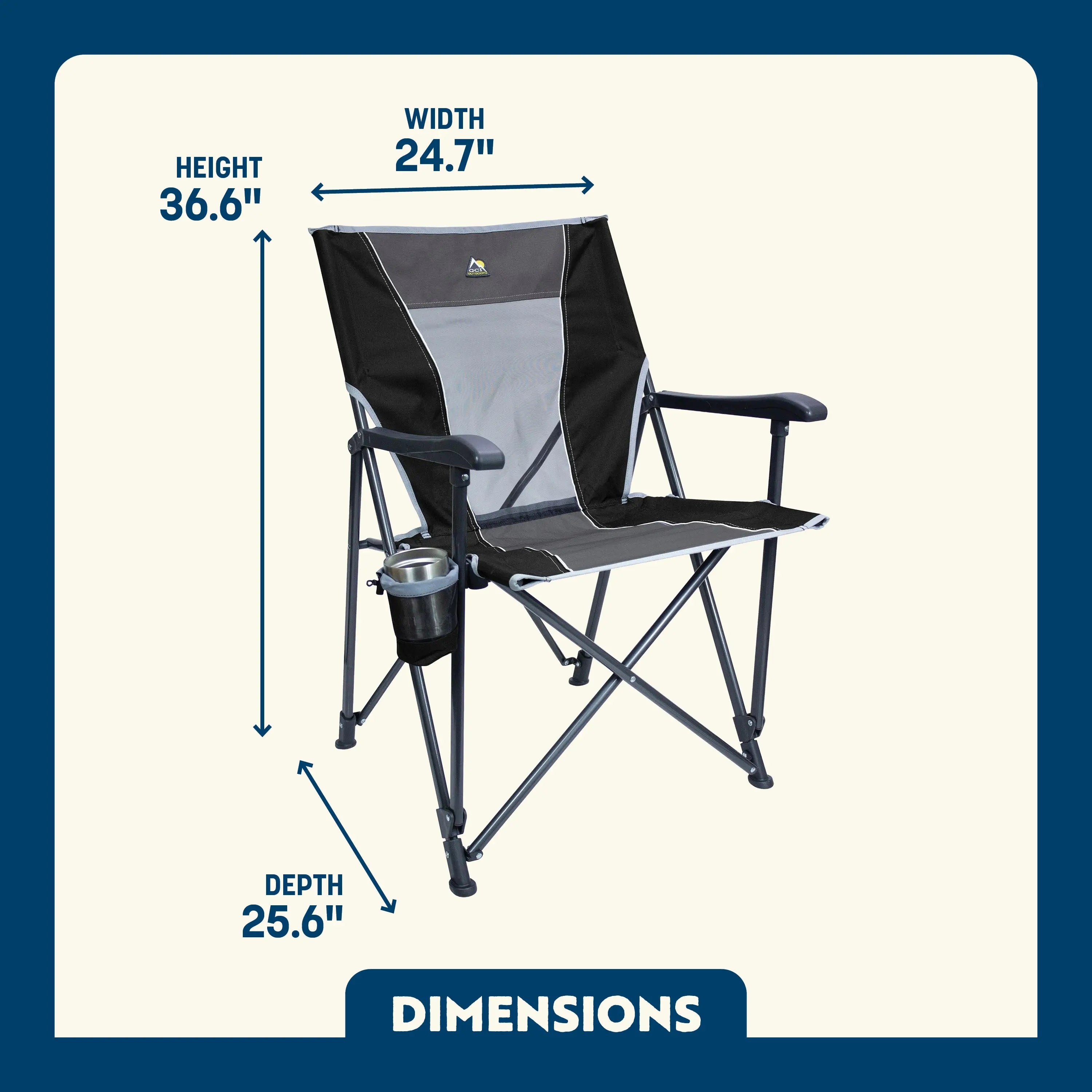 Space-Saving Pico Eazy Chair - Choice 976 - Space-Saving Micro-Folding Chair for Backpacking Detail