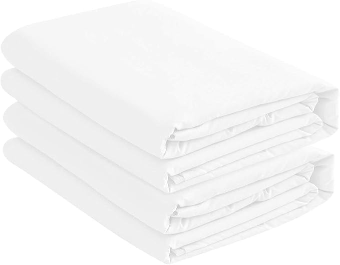 Wrinkle-Resistant Jersey Knit Microfiber 2 Twin XL Fitted Bottom Bed Sheets (2-Pack) 1800 Ultra Soft - Hypoallergenic - 15" Deep Pocket... - Breathable Egyptian Cotton Flat & Fitted Sheets - Default Title