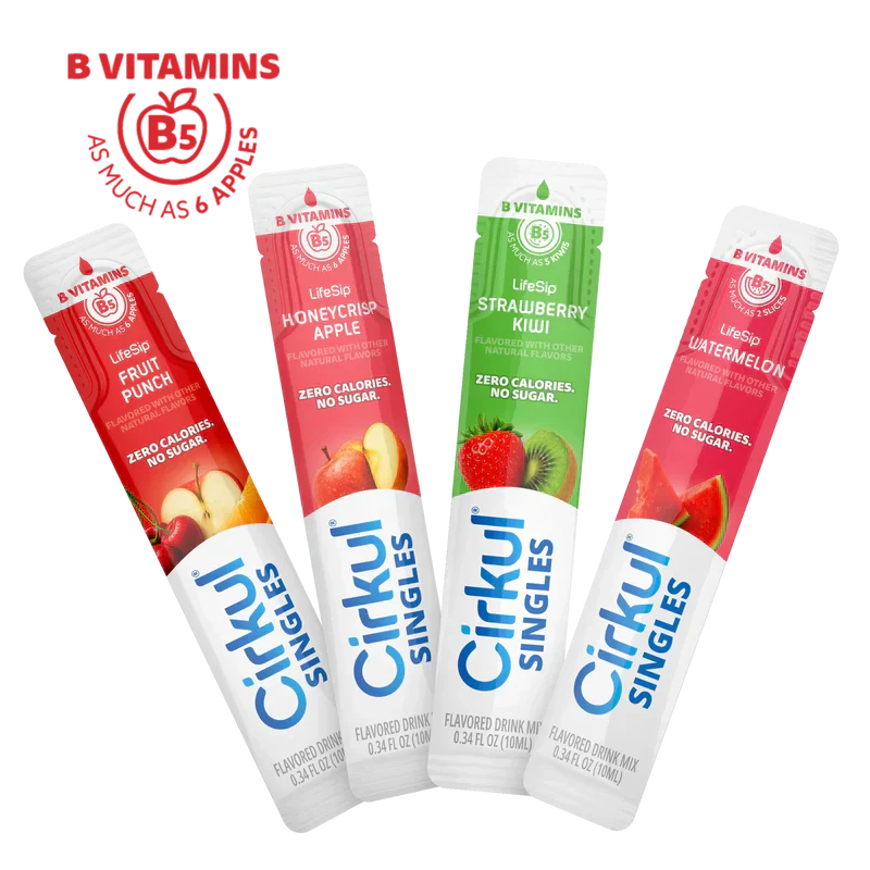 Refreshing Electrolyte 16-Pack  Singles LifeSip Bundle TIN3 - Electrolyte Hydration Enhanced Taste Cartridges - Default Title