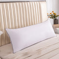 Ergonomic Memory Foam Long Pillows For Bed King Clearance! 100*48cm White Gentle Support Soybean Pillow, Comfortable Breathable Bed Pillows... - Ergonomic Memory Foam Pillow for Neck Pain Support - Default Title