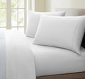 Wrinkle-Resistant Luxurious Collection 1000 Thread Count 100% Cotton Bed Sheet Set (Twin XL, White) - Luxury Bed Sheet Set with Deep Pockets - Default Title