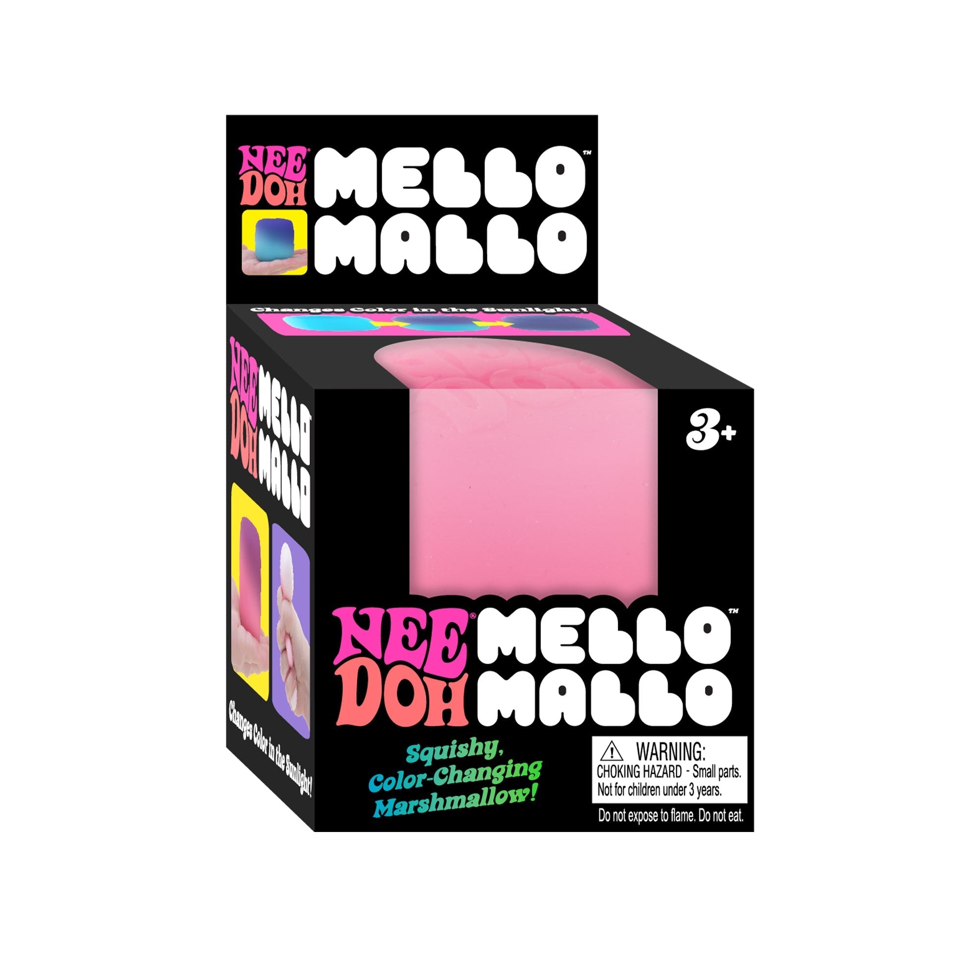Fun Food Fidget NeeDoh Mello Mallo | Series Stone Harbor - Fun Food Fidget Cookie Squishable Toy Detail