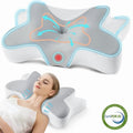 Decorative Plump Cervical Pillow for Sleeping Memory Foam Neck Pain Relief Contour Orthopedic Ergonomic Pillows for Women Side Sleeper... - Hotel Quality Plush Sleeping Pillows - Default Title