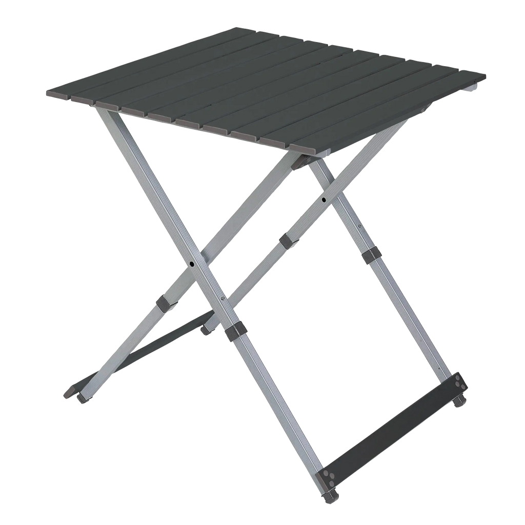 Heavy-Duty Grilling Compact Camp Table 25 - Choice 214 - Slim-Fold Outdoor Cook Station with Storage Shelves - Default Title