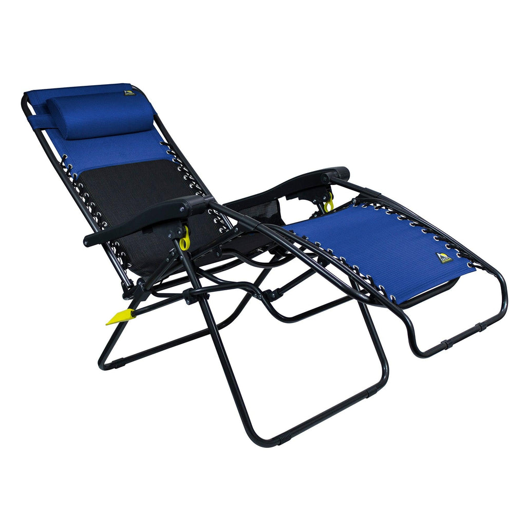 Reclining Beach Freeform Zero Gravity Lounger Bundle - Choice 507 - Rust-Resistant Aluminum Sand-Friendly Lounge Chair Detail