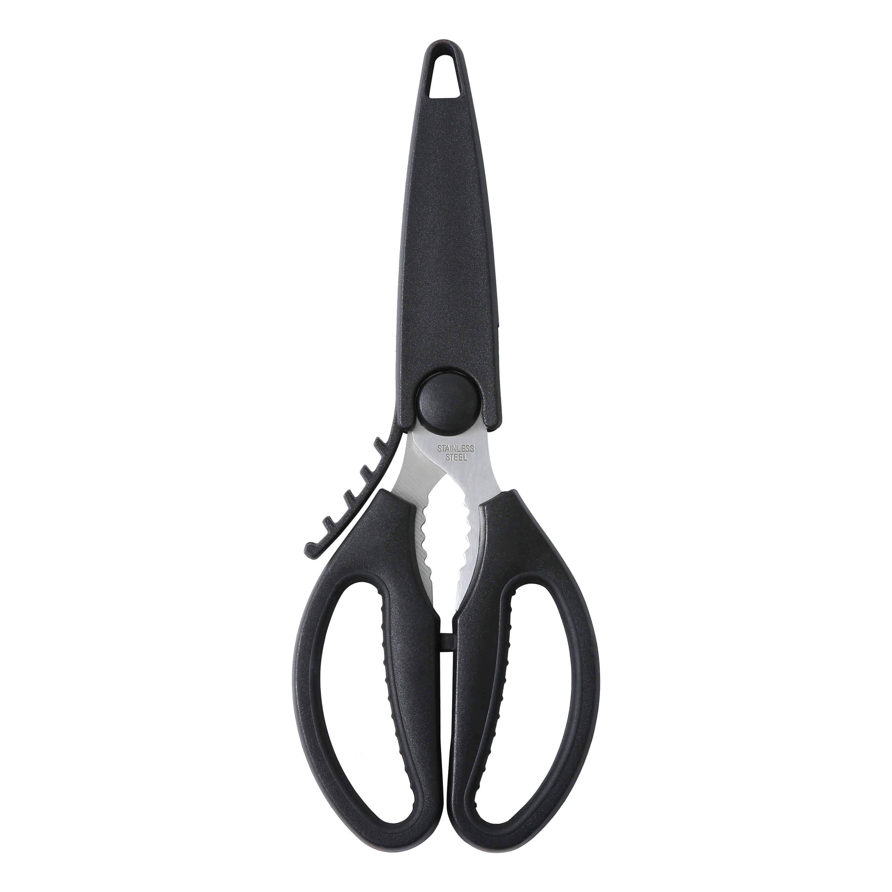 Time-Saving Stainless Steel Multi-Purpose 8.6in Kitchen Shears - Innovative Kitchen Helper for Modern Cooking - Default Title