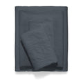 Cooling Sateen Microfiber Bed Sheet Set, Grey Stone, Full, 4 Pieces - Luxury Bed Sheet Set with Deep Pockets - Default Title