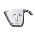 Innovative 1/4C Plastic Mini Measuring Cup, Black/Transparent - Premium Stainless Steel Garlic Presser & Peeler - Default Title