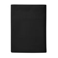 Premium Egyptian Cotton Easy Care Solid Rich-Black CVC Cotton Blend Fitted Sheet, Full - Premium Ultra-Soft Pillowcase Pair for Sleeping - Default Title