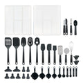 Professional Grade 36 Piece Kitchen Gadget Set with Kitchen Cooking Utensils, and Drawer Organizer, Black - Heavy Duty Stainless Steel Kitchen Shears - Default Title